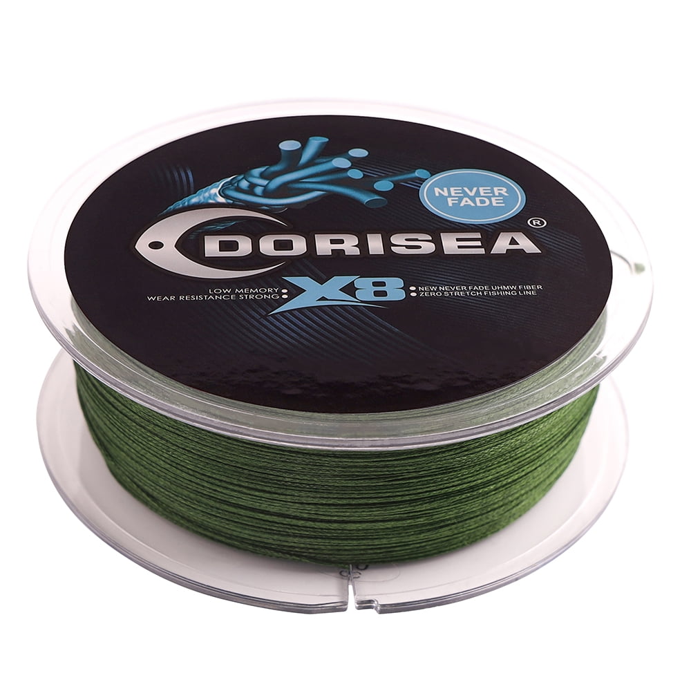 DORISEA 8 Strands 100% PE Braided Extreme Multifilament Fishing Wire ...