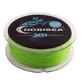 thumbnail image 1 of DORISEA X8 PE Braided Extreme Multifilament Fishing Wire Line,NEVER FADE Hi-vis Green, 1 of 8