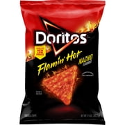 Doritos Flamin' Hot Nacho Flavored Tortilla Chips, 9.25 Ounce Bag