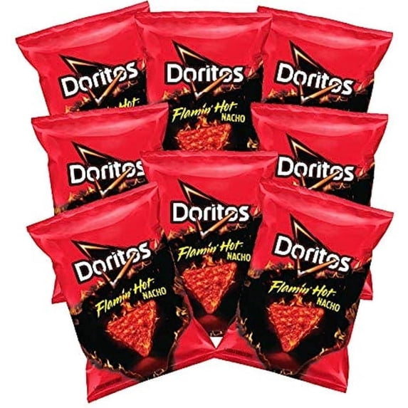 DORITOS FLAMIN HOT NACHOS (50 PACK)
