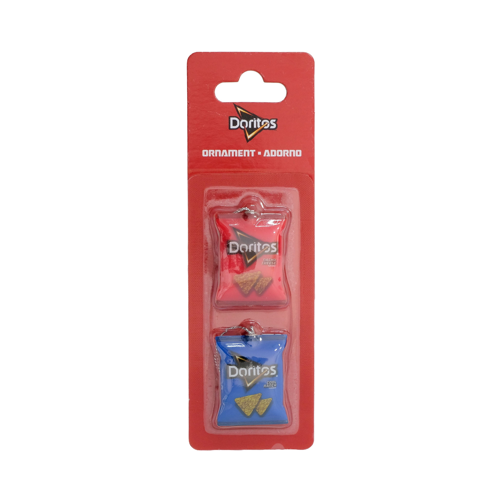 Doritos Nacho Cheese & Cool Ranch Mini Bag Ornament 2‑Pack