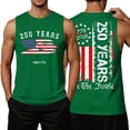 DORKASM 250th Birthday Tank Tops for Men Sleeveless Usa Star Stripes ...