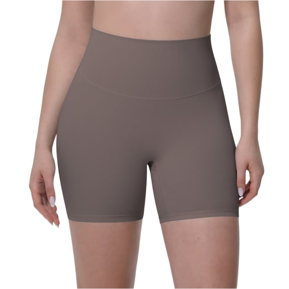 DORKASM ButterLuxe Biker Shorts 6" - High Waisted Workout Running Volleyball Spandex Yoga Womens BR S