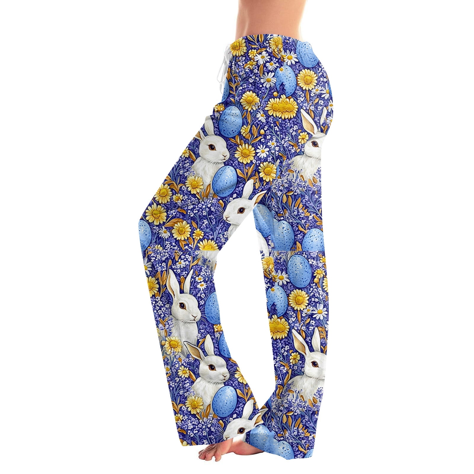 DORKASM Easter Ladies Pajama Pants Spring Funny Pajamas Pant Eggs 2026 ...