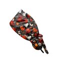 thumbnail image 1 of DORKASM Halloween Scrub Caps Women Caps Working Adjustable Tie Back Hats Red One Size, 1 of 6