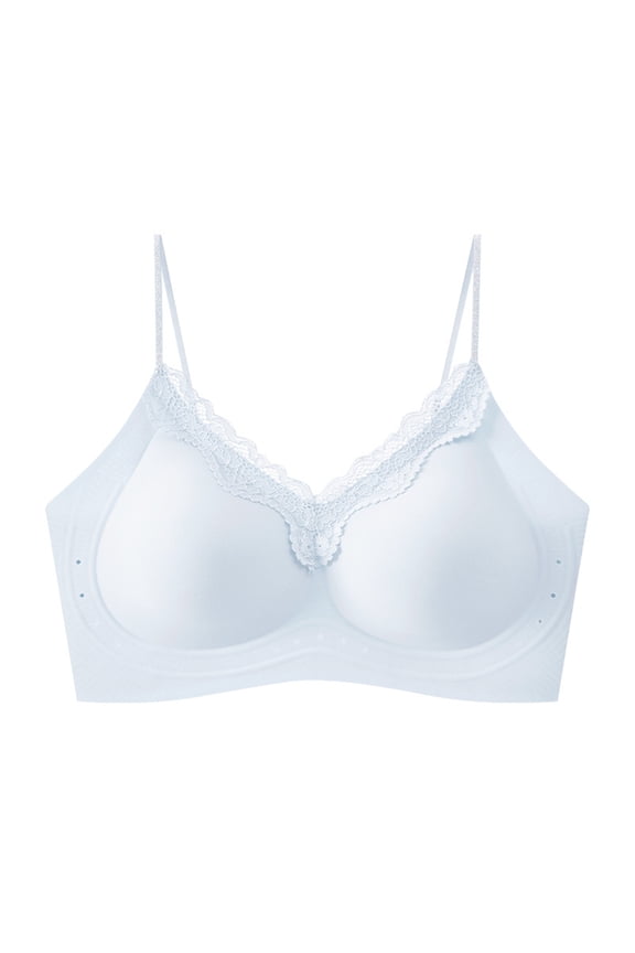 - Mastectomy Bra Breast Prosthesis Breast Forms Artificial Fake Boobs Bralette Daily Bra Blue 32