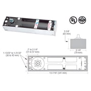 DORMA BTS803 kaba Model BTS80 Size 3 EN6 Floor Mounted Door Closer Body in Cement Case