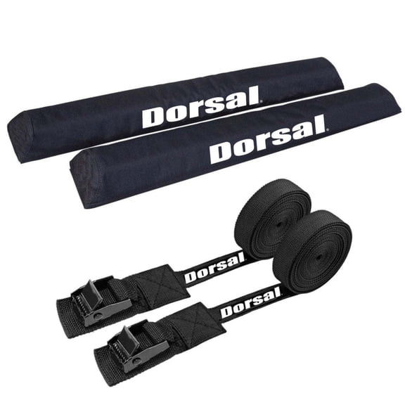 DORSAL Aero Roof Rack Pads & Surf Straps - 1 pack - Effortless board transport wherever you wander!