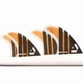 thumbnail image 1 of DORSAL Surfboard Fins Quad 4 Set Future Compatible, 1 of 4