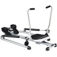 DORTALA Total Motion Rowing Machine Rower with LCD Monitor, Adjustable