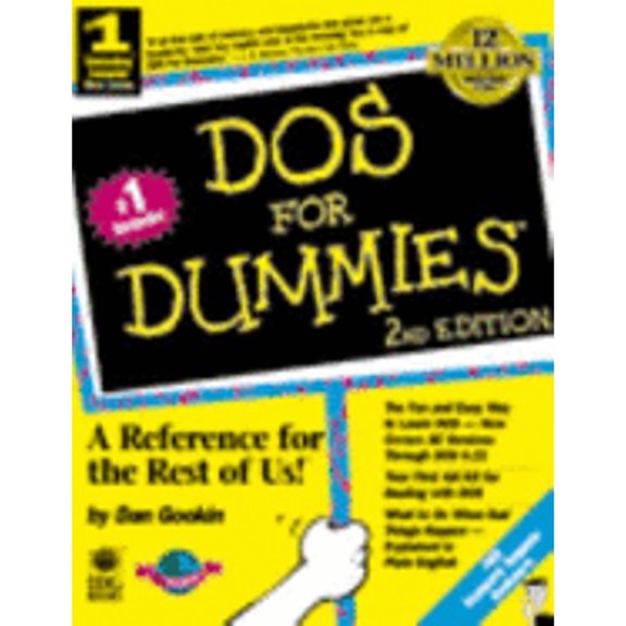 Pre-Owned DOS for Dummies (Paperback) 1878058754 9781878058751
