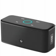 DOSS Touch Wireless Bluetooth V4.0 Portable Speaker with HD Sound and Black