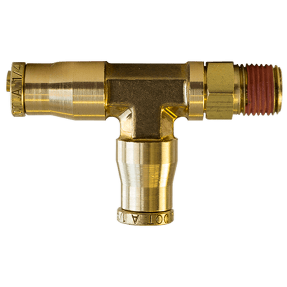 DOT AB M- Swl Run T 3/8in-3/8in (Pack of 1)