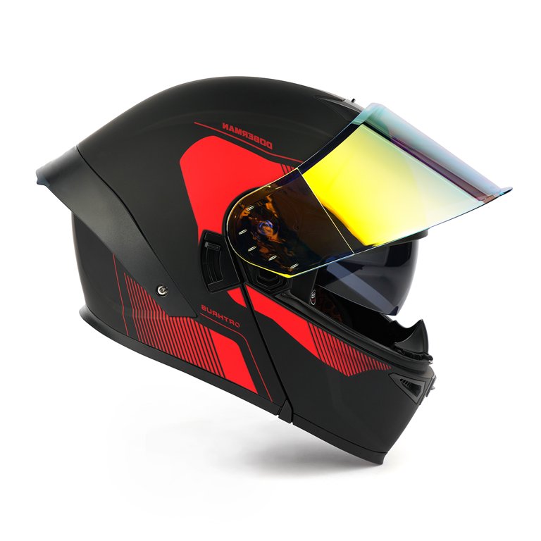 eagle motorcycle helmet full face Hot Leathers HLD1037 Gloss Black 'Up Wing USA' Advanced DOT Unisex Half with Drop Down Tinted Visor Daytona Helmets is a quality headgear brand trusted by many users DOT Approved EAGLE REIGN OTS