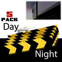 DOT-C2 Conspicuity Arrow Reflective Tape Strip 1 Foot Safety Warning Trailer RV