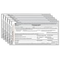 thumbnail image 1 of DOT FMCSA Medical Examiner Certificate 5-pk. - Laminated, 2-Ply, Trifold, 3.5" x 7.125"- Commercial Driver Medical Certification to Comply w/ 49 CFR 391.43 DOT Medical Card Requirements- J. J. Keller, 1 of 5