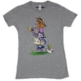 thumbnail image 1 of DOTA 2 Girls Juniors T-Shirt - Support All The Way Character Pie Up Image (X-Large), 1 of 1