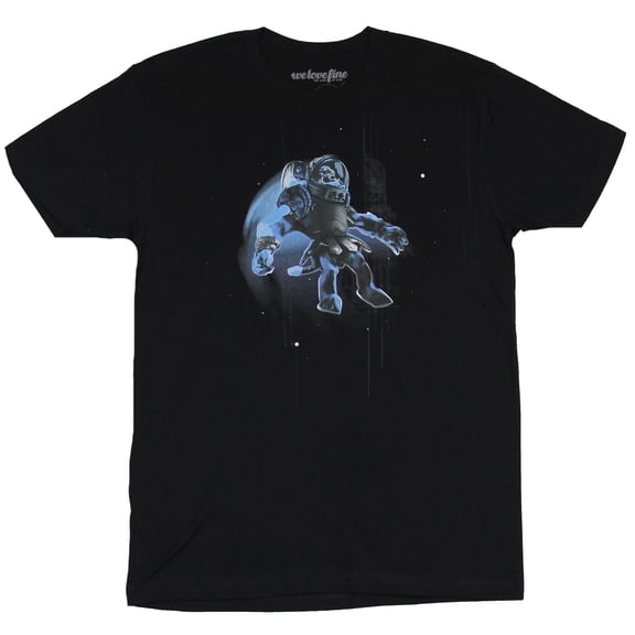 DOTA 2 Mens T-Shirt -Floating Space Cow Image (Medium)