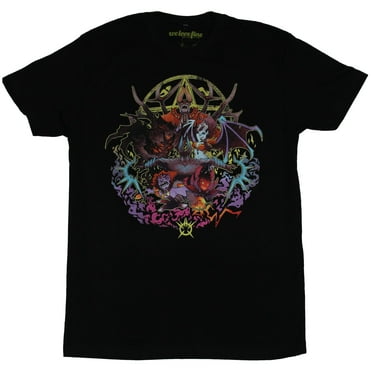DOTA 2 Mens T-Shirt - Foulfell Squad Scary Demon Collection (Small)