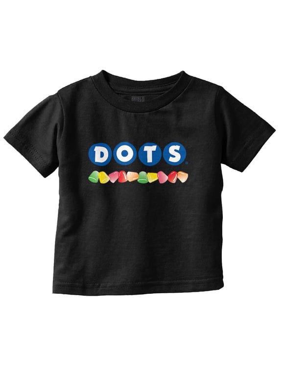 DOTS Original Gumdrops Candy Logo Toddler Boy Girl T Shirt Infant Toddler Brisco Brands 18M