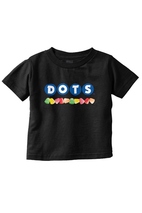 DOTS Original Gumdrops Candy Logo Toddler Boy Girl T Shirt Infant Toddler Brisco Brands 24M