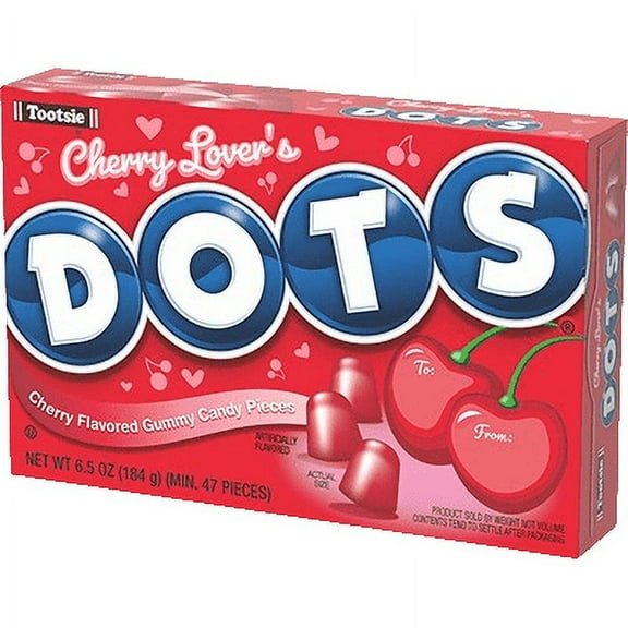 DOTS Valentines Cherry Lovers 6 oz. Theater Box