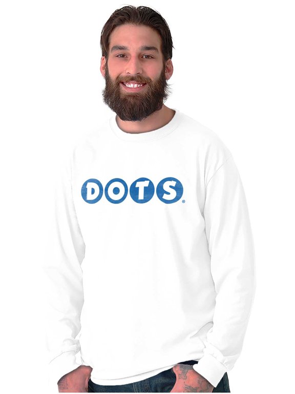 DOTS Vintage Gumdrops Candy Logo Long Sleeve TShirt Men Women Brisco Brands S