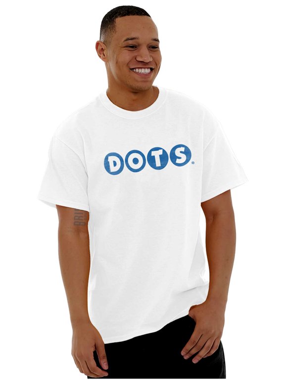 DOTS Vintage Gumdrops Candy Logo Men's Graphic T Shirt Tees Brisco Brands M