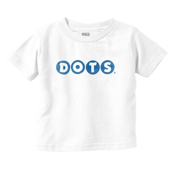 DOTS Vintage Gumdrops Candy Logo Toddler Boy Girl T Shirt Infant Toddler Brisco Brands 18M