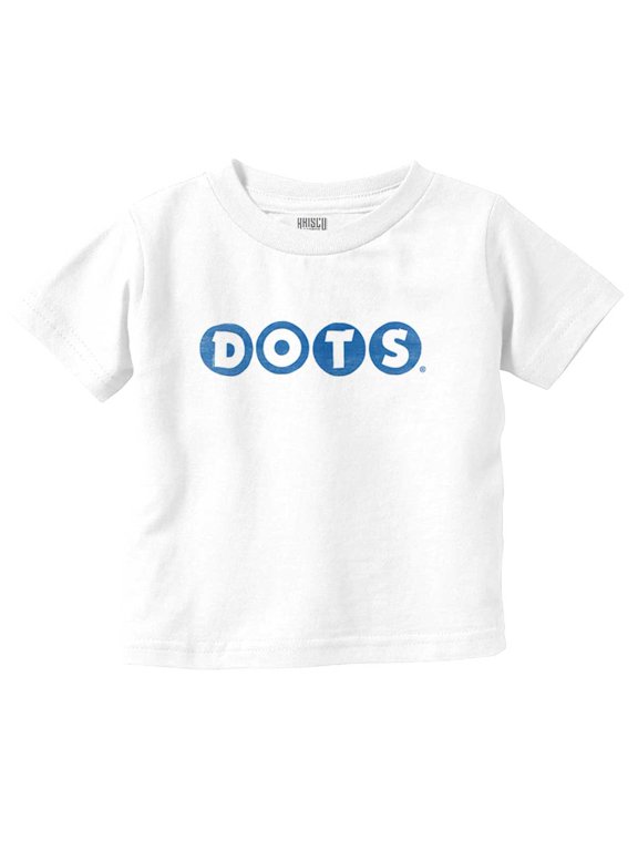 DOTS Vintage Gumdrops Candy Logo Toddler Boy Girl T Shirt Infant Toddler Brisco Brands 18M