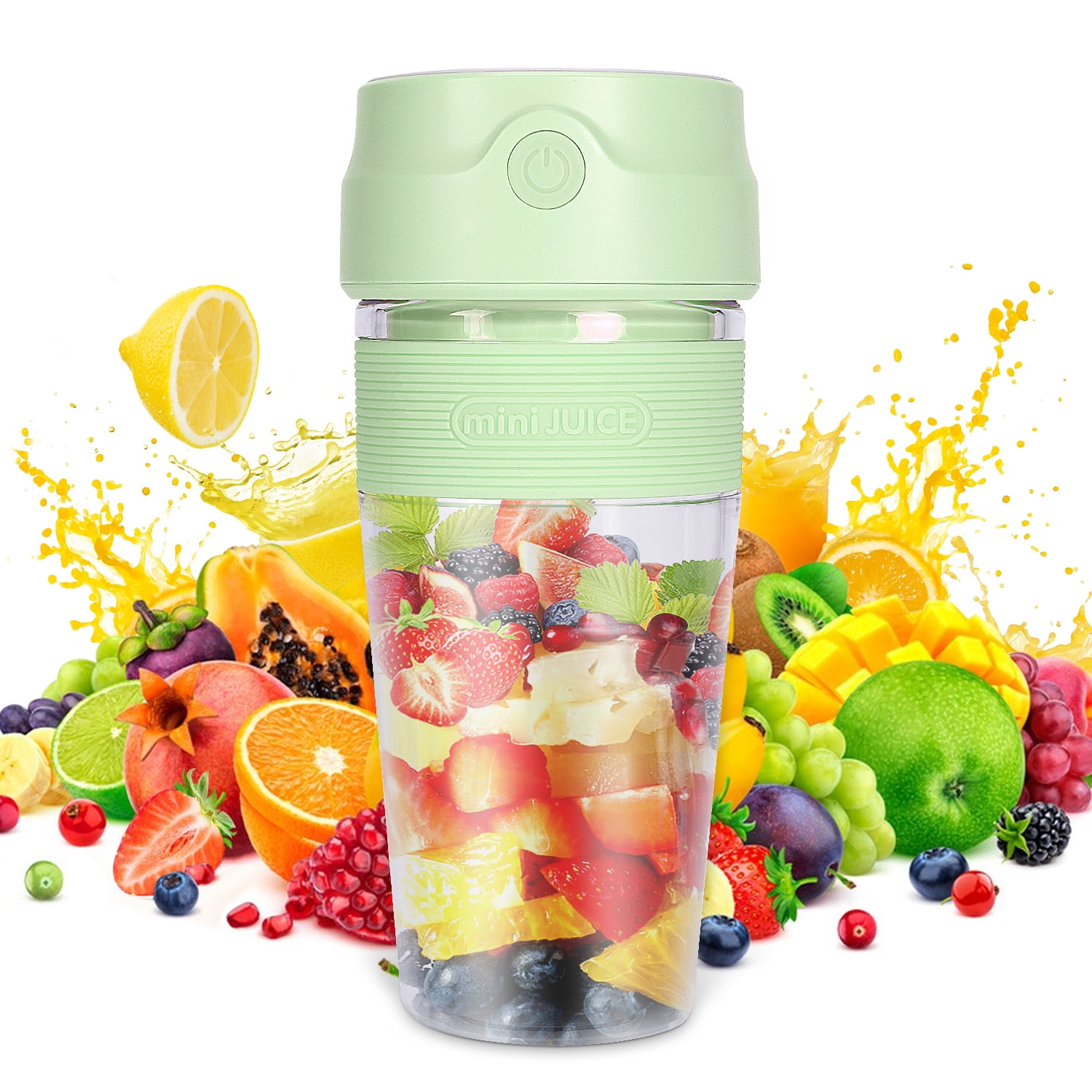 DOTSOG Sports Blender Cup, Onehanded Drinking Mini Blender for Shakes