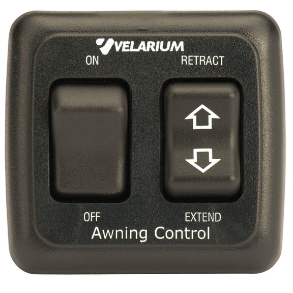 DOUBLE AWNING SWITCH ASSEMBLY WITH