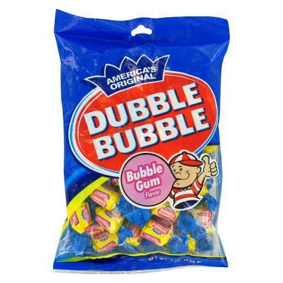 DOUBLE BUBBLE BUBBLE GUM CANDY 4 Ounce (Pack of 1)