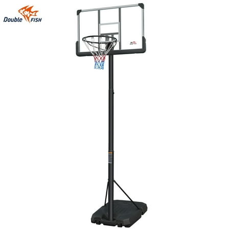 DOUBLE FISH 6.5-10ft Adjustable Portable Basketball System