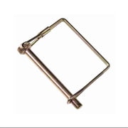 DOUBLE HH 81981 Square Wire Lock Hitch Pin with Coil Tension, 5/16 x 2-1/4"