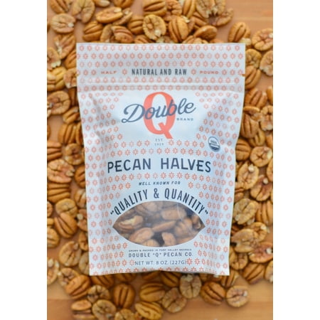 DOUBLE Q PECAN Co. - Organic Elliot Pecan Halves