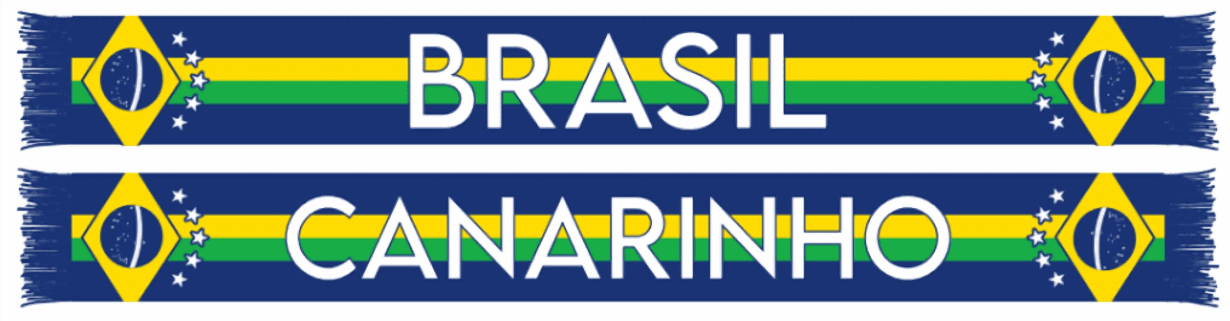 FIFA World Cup 2026 Double Sided Soccer Scarf - Brazil