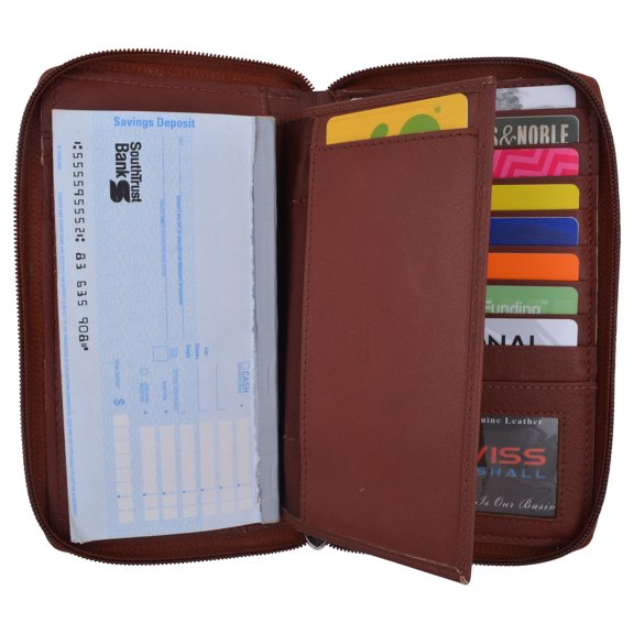 DOUBLE ZIPPER LADIES WALLET