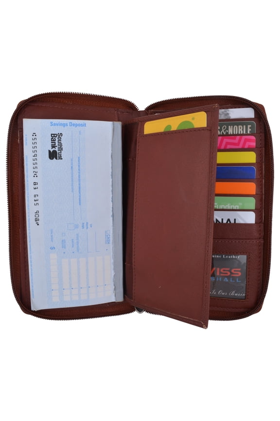 DOUBLE ZIPPER LADIES WALLET