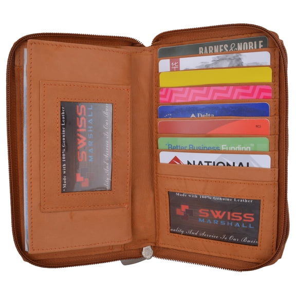DOUBLE ZIPPER LADIES WALLET