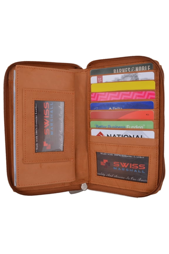 DOUBLE ZIPPER LADIES WALLET