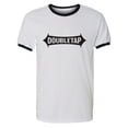 thumbnail image 1 of DOUBLETAP Adult Short Sleeve Ringer T-shirt, 1 of 3