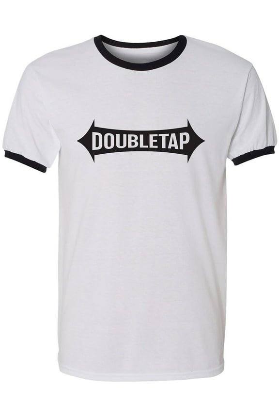DOUBLETAP Adult Short Sleeve Ringer T-shirt
