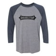 thumbnail image 1 of DOUBLETAP Unisex 3/4 Sleeve Baseball Raglan Tee, 1 of 2