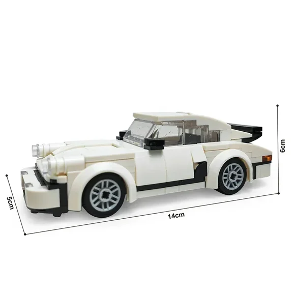 DOUBUILT Double Decker Bus Ambulance Fire Truck Police Car Building Block Toys Vehicle Models,Boys' Favorite Gift,Puzzle Toy