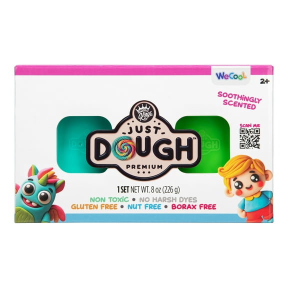 Compound Kings Just Dough Slime  2 Multicolor Pack for Kids Ages 3 and up