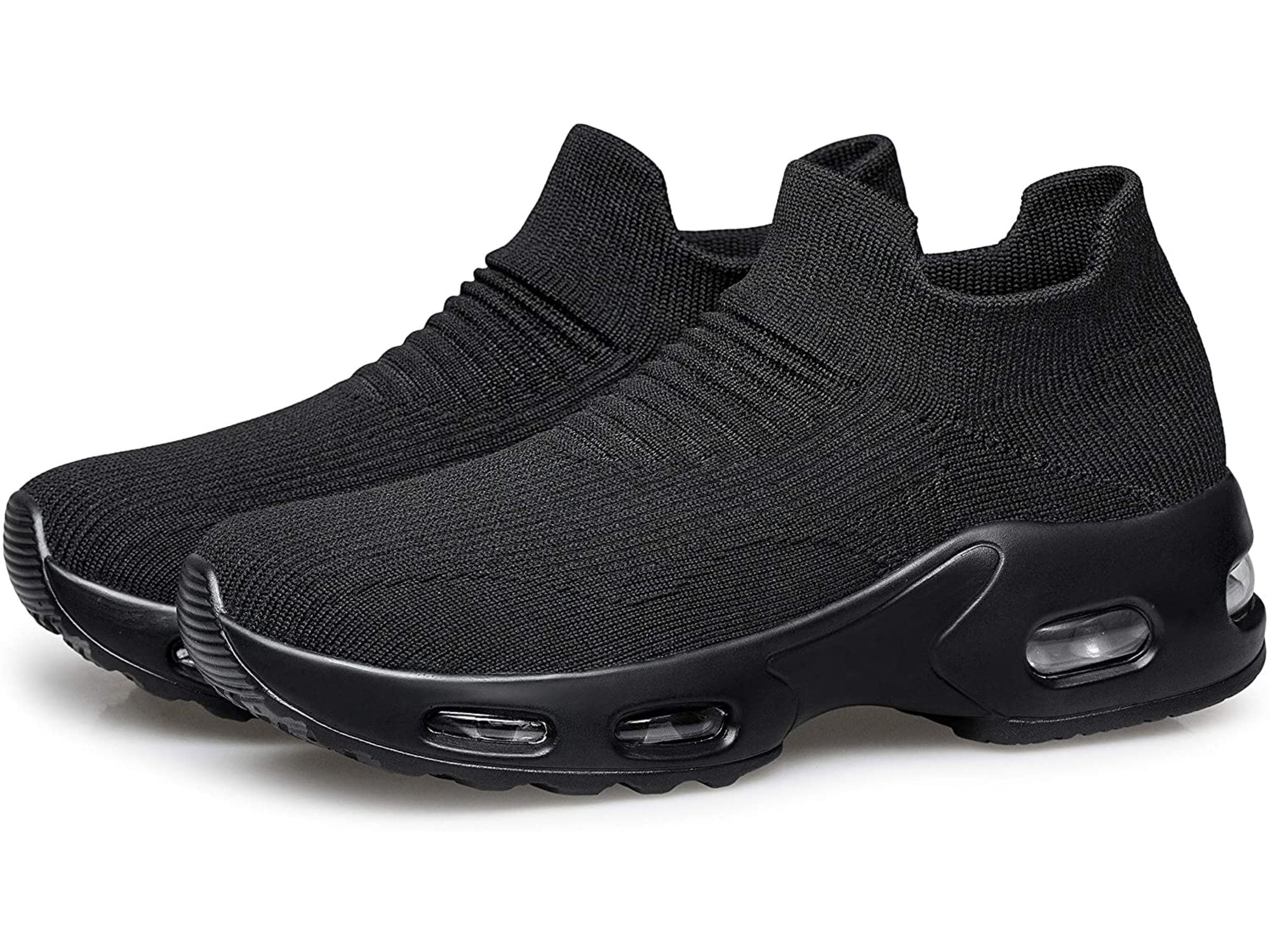 DOUSSPRT Womens Walking Shoes Slip on Sock Sneakers Lady Girls Nurse