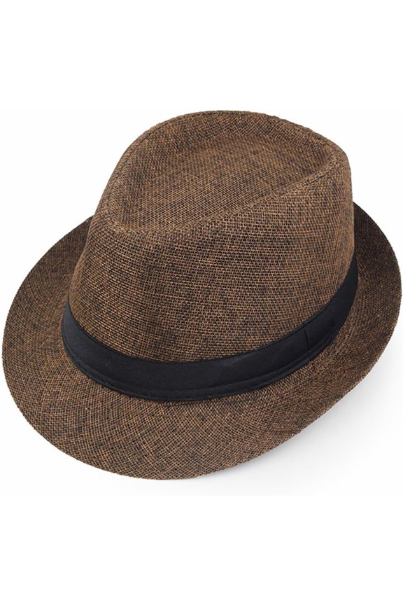 1920s Party Accessories Fedora Hats for Men Women Short Brim Unisex