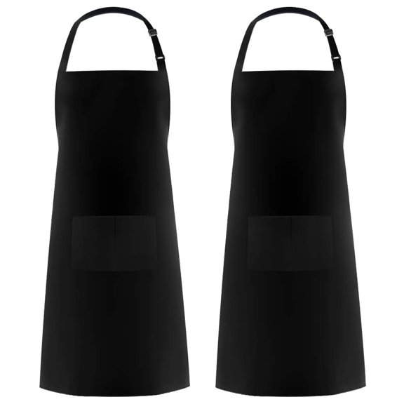 DOVACKA Adjustable Chef Apron for Men Women, Cooking Kitchen Apron with 2 Pockets