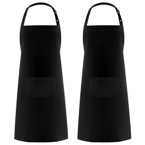 DOVACKA Adjustable Chef Apron for Men Women, Cooking Kitchen Apron with 2 Pockets